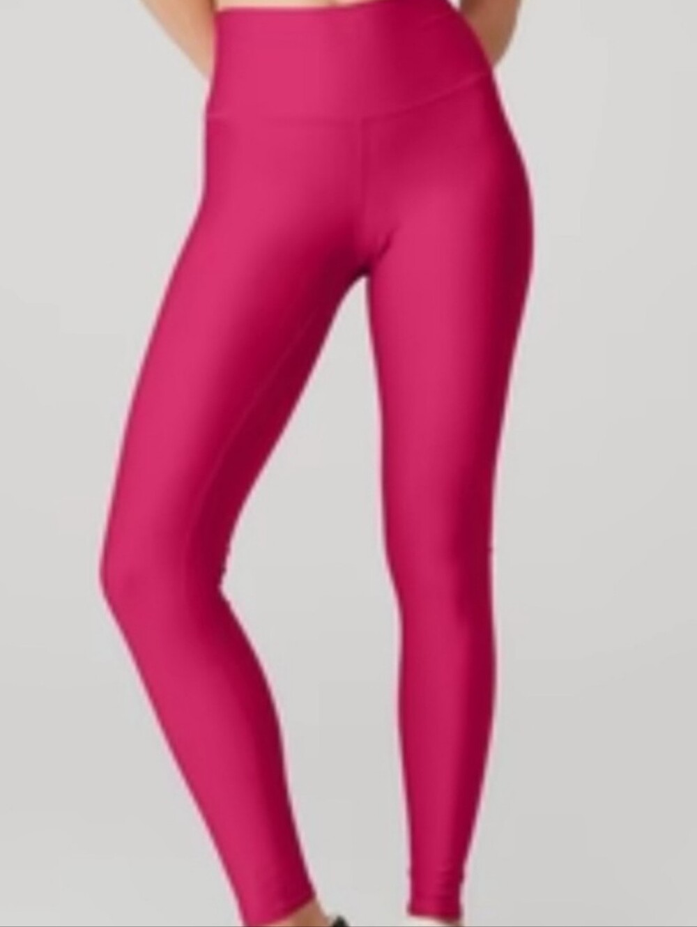 Alo Yoga Airlift Legging 7/8 Length Size Large Pink - Picture 5 of 6